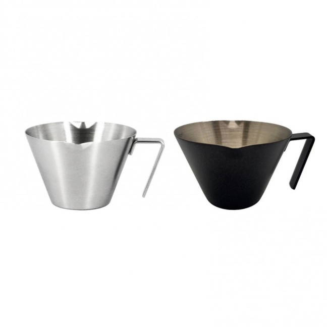 Espresso Measuring Cup Dual Scale Stainless Steel Coffee Cup with V-Shaped Spout 100ml Espresso Shots Cup with Handle Bean Weighing Tool for Barista Cocktails Espresso Measuring Cup Dual Scale Stainless Steel Coffee Cup with V-Shaped Spout 100ml Espresso Shots Cup with Handle Bean Weighing Tool for Barista Cocktails