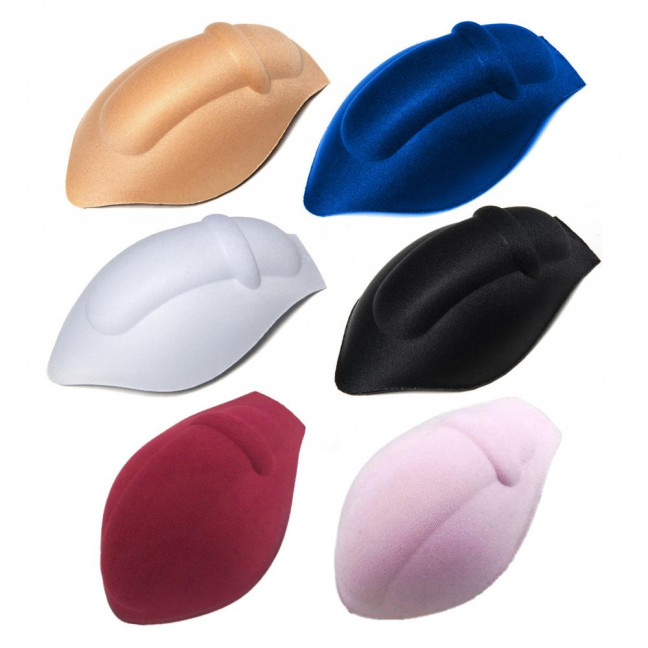 Men Underwear Push Up Cup Pad Fuller Look Underwear Pouch Bulge Enlargement Sponge Pad for Swim Trunks Daily Wear Sport Men Boxers Bulge Enhancement Sponge