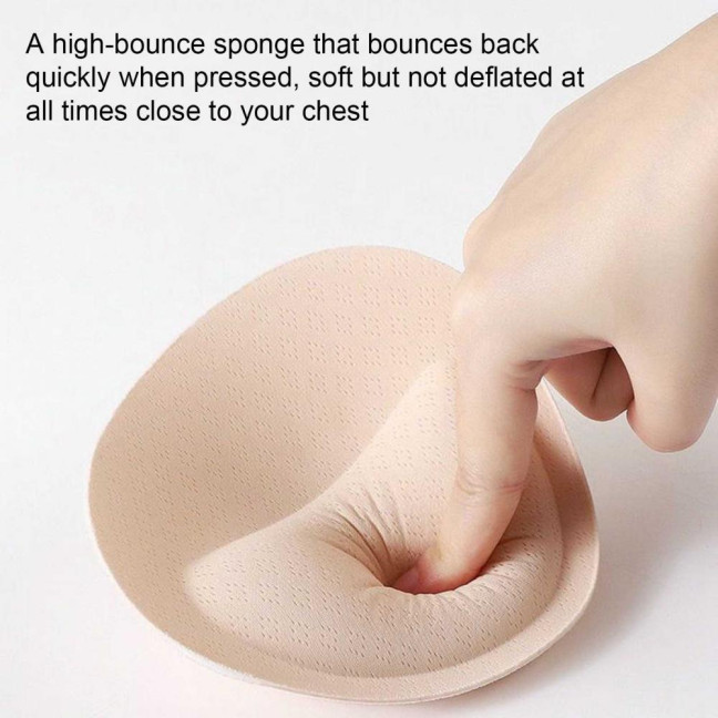 Bra Pad Ultra Thick Good Breathability Bra Insert Triangle Sponge Push Up Bra Pad Women Invisible Insert Swimsuit Bikini Breast Enhancers Chest Cup Pads Accessories Bra Pad Ultra Thick Good Breathability Bra Insert Triangle Sponge Push Up Bra Pad Women Invisible Insert Swimsuit Bikini Breast Enhancers Chest Cup Pads Accessories