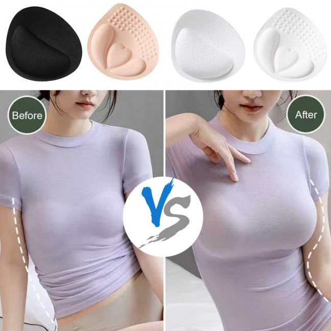 Bra Pad Ultra Thick Good Breathability Bra Insert Triangle Sponge Push Up Bra Pad Women Invisible Insert Swimsuit Bikini Breast Enhancers Chest Cup Pads Accessories Bra Pad Ultra Thick Good Breathability Bra Insert Triangle Sponge Push Up Bra Pad Women Invisible Insert Swimsuit Bikini Breast Enhancers Chest Cup Pads Accessories