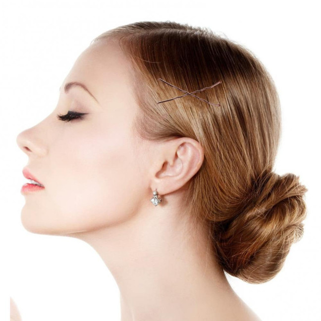 Hair Pins Kit Buns Brown U Shape Pins Hair Ties Set Easy Storage Metal Clips Hairpin Storage Box Weddings Parties Daily Wear Hair Pins Kit Buns Brown U Shape Pins Hair Ties Set Easy Storage Metal Clips Hairpin Storage Box Weddings Parties Daily Wear