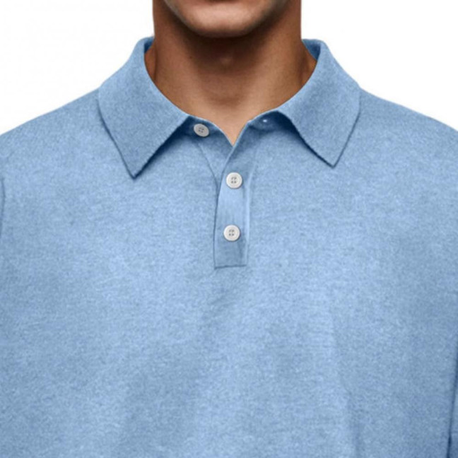 Men Spring Autumn Shirt Buttoned Turn-down Collar Loose Pure Color Full Sleeves Pullover Casual Formal Streetwear Top for Daily Life Parties Travel