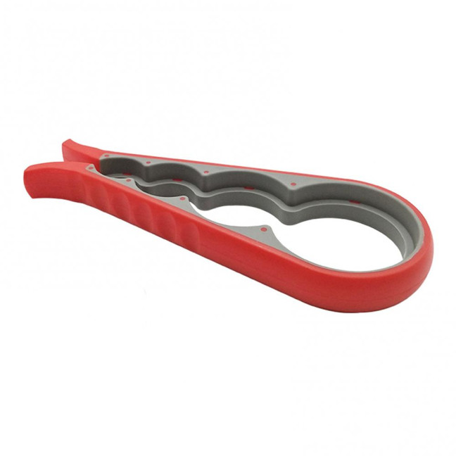 Arthritis Clamp Bottle Opener 4-in-1 Non-Slip Rubber Grip Can Opener Jar Lid Remover Tool for Weak Hands Seniors Kitchen Gadget for All Ages