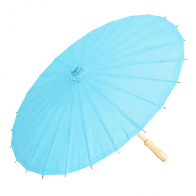 20/30/40/60/85CM Colorful Paper Umbrella Chinese Style DIY Crafts Decorative Oil-paper Painting Umbrella Bamboo Handle Oriental Parasol Party Favors 