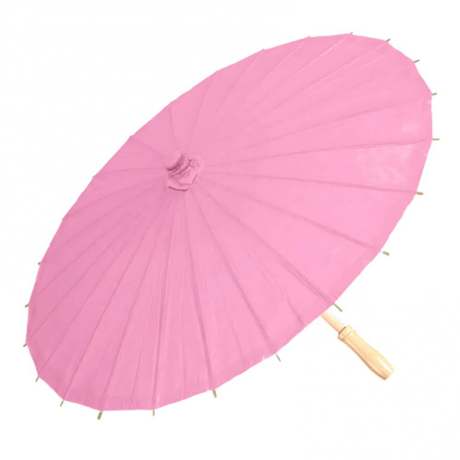 20/30/40/60/85CM Colorful Paper Umbrella Chinese Style DIY Crafts Decorative Oil-paper Painting Umbrella Bamboo Handle Oriental Parasol Party Favors 