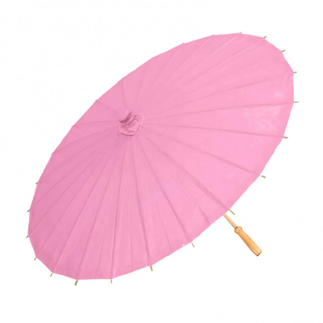 20/30/40/60/85CM Colorful Paper Umbrella Chinese Style DIY Crafts Decorative Oil-paper Painting Umbrella Bamboo Handle Oriental Parasol Party Favors 
