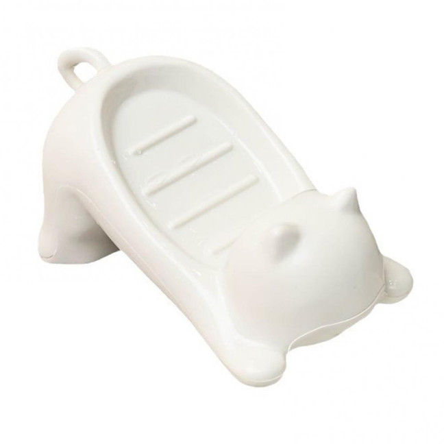 1/2Pcs Bathroom Soap Holder Non-Slip Design Fast Drainage Adorable Cat Soap Dish Easy Cleaning Soap Saver 1/2Pcs Bathroom Soap Holder Non-Slip Design Fast Drainage Adorable Cat Soap Dish Easy Cleaning Soap Saver