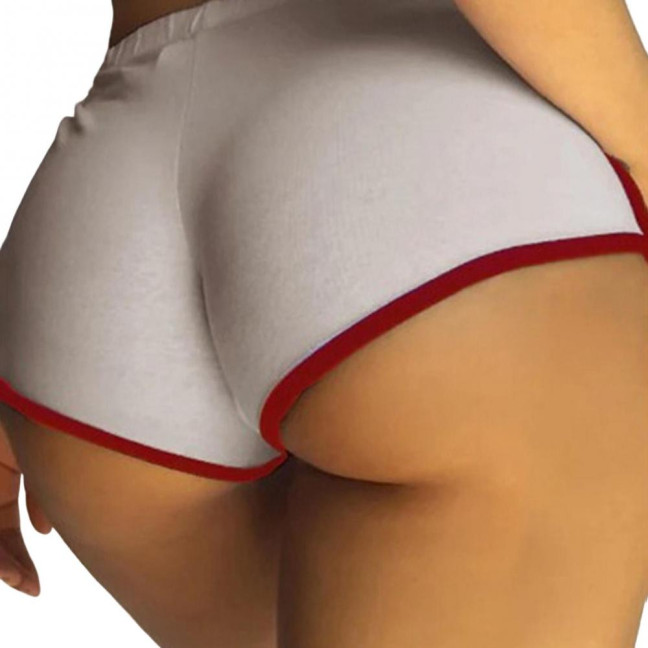 Women's Sexy Booty Shorts Sports Yoga Dolphin Shorts Elastic Running Workout Hot Pants Casual Mini Gym Sportswear for Summer 