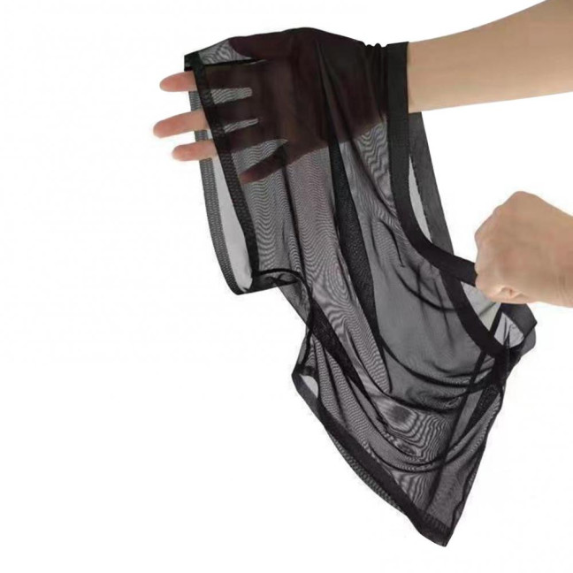 Men Boxer Underwear Summer Ultra Thin Perspective Mesh Yarn Shorts Briefs Mid-rise U-Convex Sexy Panties