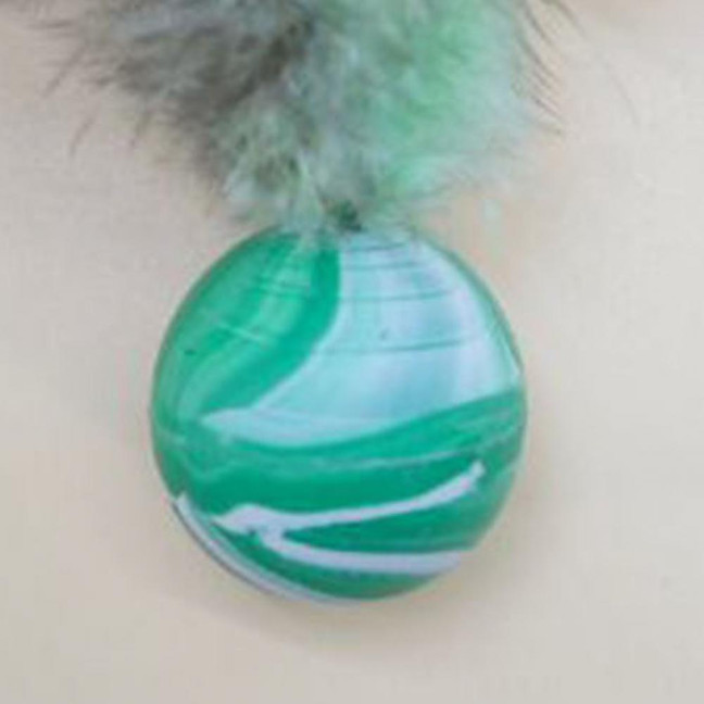 5 Pcs Cat Feather Ball Toy Interactive Mini Bouncy Balls with Feather Cat Exercise Ball Teeth Cleaning Toy for Indoor Cats 5 Pcs Cat Feather Ball Toy Interactive Mini Bouncy Balls with Feather Cat Exercise Ball Teeth Cleaning Toy for Indoor Cats