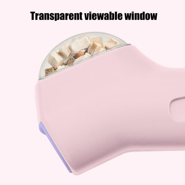 Cat Treat Launcher Pet Food Shooter Interactive Pet Snack Dispenser Handheld Catapult Toy for Kitten Puppy Exercise Training