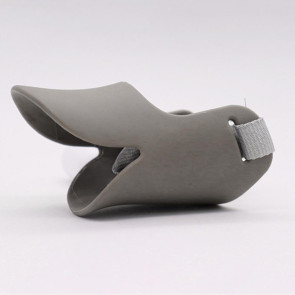 Anti Bite Duck Mouth Shape Dog Muzzle Silicone Duck Bill Dog Mouth Cover Adjustable Dog Muzzle Face Guard for Small Medium Dogs 