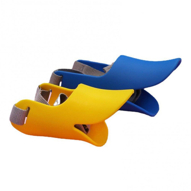 Anti Bite Duck Mouth Shape Dog Muzzle Silicone Duck Bill Dog Mouth Cover Adjustable Dog Muzzle Face Guard for Small Medium Dogs Anti Bite Duck Mouth Shape Dog Muzzle Silicone Duck Bill Dog Mouth Cover Adjustable Dog Muzzle Face Guard for Small Medium Dogs