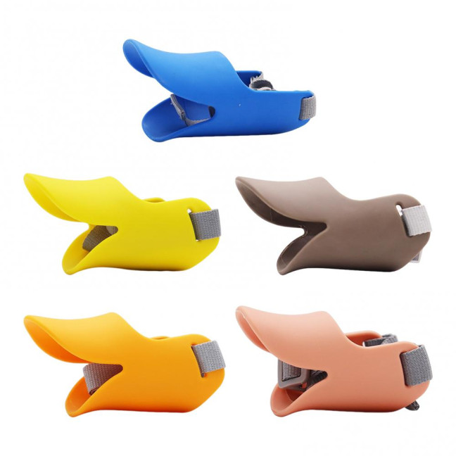 Anti Bite Duck Mouth Shape Dog Muzzle Silicone Duck Bill Dog Mouth Cover Adjustable Dog Muzzle Face Guard for Small Medium Dogs Anti Bite Duck Mouth Shape Dog Muzzle Silicone Duck Bill Dog Mouth Cover Adjustable Dog Muzzle Face Guard for Small Medium Dogs