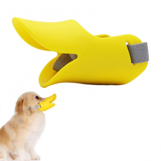 Anti Bite Duck Mouth Shape Dog Muzzle Silicone Duck Bill Dog Mouth Cover Adjustable Dog Muzzle Face Guard for Small Medium Dogs Anti Bite Duck Mouth Shape Dog Muzzle Silicone Duck Bill Dog Mouth Cover Adjustable Dog Muzzle Face Guard for Small Medium Dogs