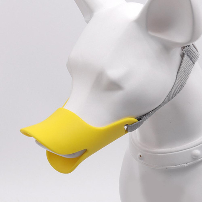 Anti Bite Duck Mouth Shape Dog Muzzle Silicone Duck Bill Dog Mouth Cover Adjustable Dog Muzzle Face Guard for Small Medium Dogs Anti Bite Duck Mouth Shape Dog Muzzle Silicone Duck Bill Dog Mouth Cover Adjustable Dog Muzzle Face Guard for Small Medium Dogs