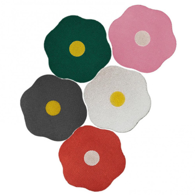 Self-Adhesive Cat Scratch Pad Wall Floor Mounted Cat Scratching Board Flower Shape Cat Scratcher for Couch Carpets Doors Furniture Protection