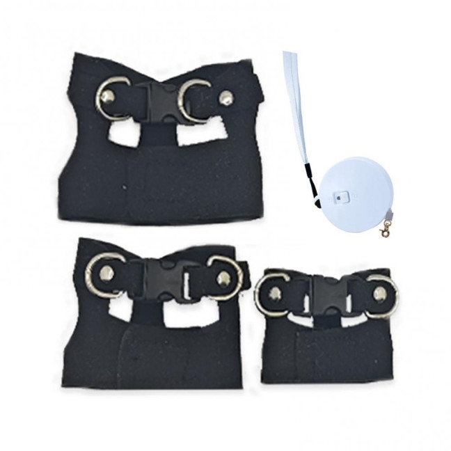 Bearded Dragon Harness And Leash Set Faux Leather Reptile Lizard Harness with Retractable Leash Small Animal Traction Rope Walking Vest Accessories for Amphibians Bearded Dragon Harness And Leash Set Faux Leather Reptile Lizard Harness with Retractable Leash Small Animal Traction Rope Walking Vest Accessories for Amphibians