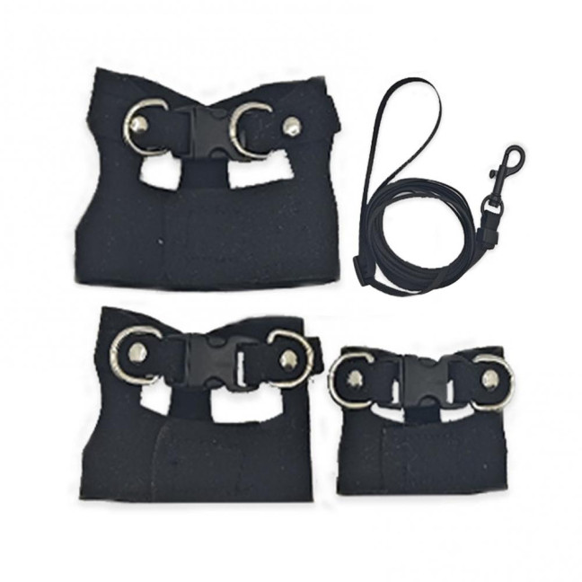 Bearded Dragon Harness And Leash Set Faux Leather Reptile Lizard Harness with Retractable Leash Small Animal Traction Rope Walking Vest Accessories for Amphibians Bearded Dragon Harness And Leash Set Faux Leather Reptile Lizard Harness with Retractable Leash Small Animal Traction Rope Walking Vest Accessories for Amphibians