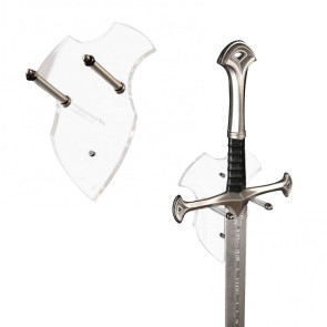 Wall Mount Medieval Swords Holder High Durability Strong Load-bearing Easy Installation Swords Display Stand