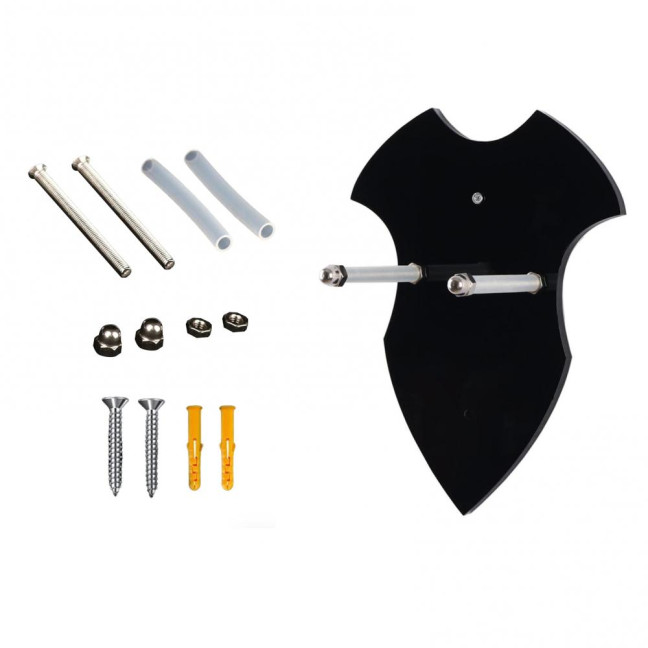 Wall Mount Medieval Swords Holder High Durability Strong Load-bearing Easy Installation Swords Display Stand