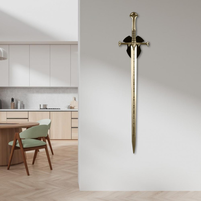 Wall Mount Medieval Swords Holder High Durability Strong Load-bearing Easy Installation Swords Display Stand