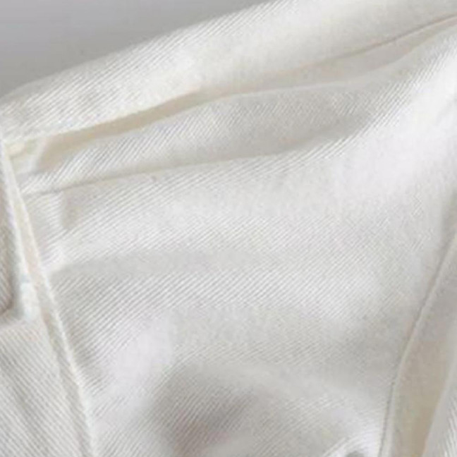 Women's Cropped Denim Jacket Short Sleeve Jean Jacket Lapel Button Down Trucker Coat Summer Casual White Thin Top