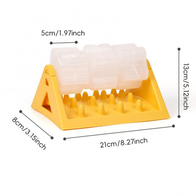 Rolling Food Leakage Toy Interactive Dog Treat Dispensing Toy Puzzle Slow Feeder Pet Bowl for Cat Puppy Training Bored Relief 