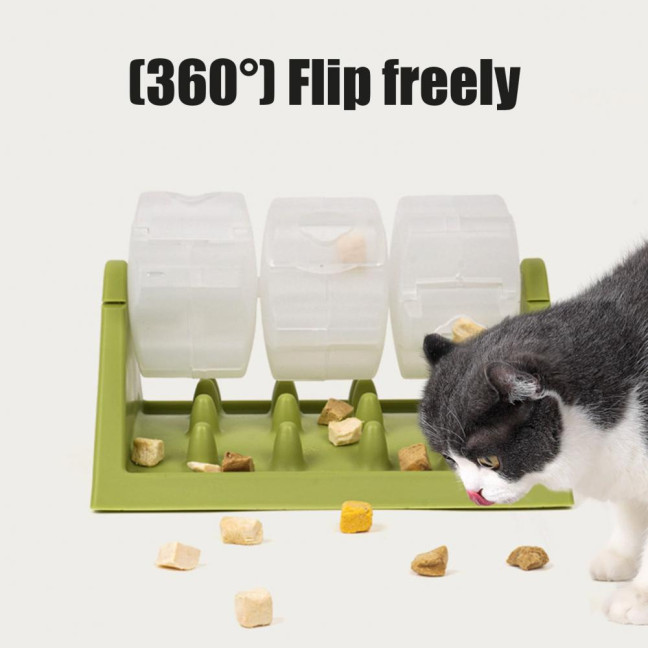 Rolling Food Leakage Toy Interactive Dog Treat Dispensing Toy Puzzle Slow Feeder Pet Bowl for Cat Puppy Training Bored Relief 