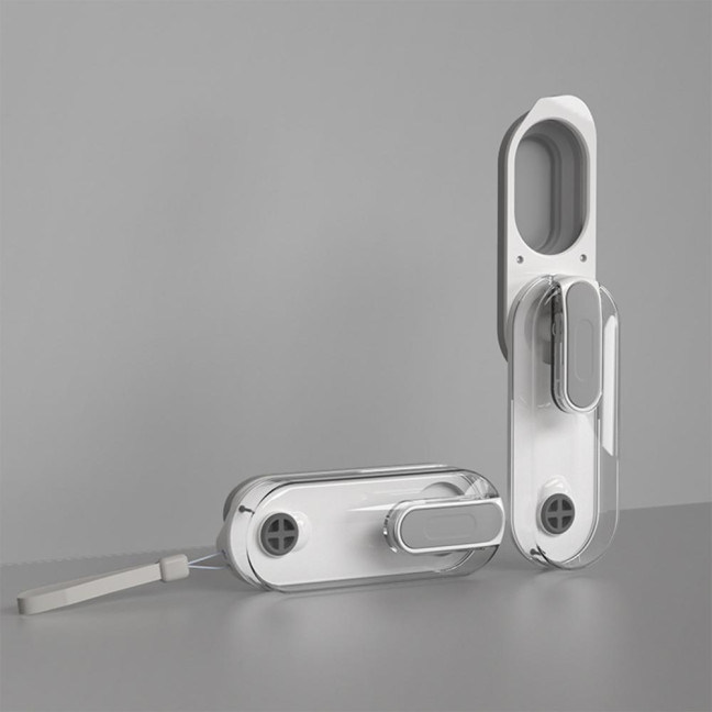 Travel Dog Water Bottle Portable Pet Water Dispenser with Lanyard for Outdoor Walking Foldable Dog Water Bowl for Small Medium Large Dogs 