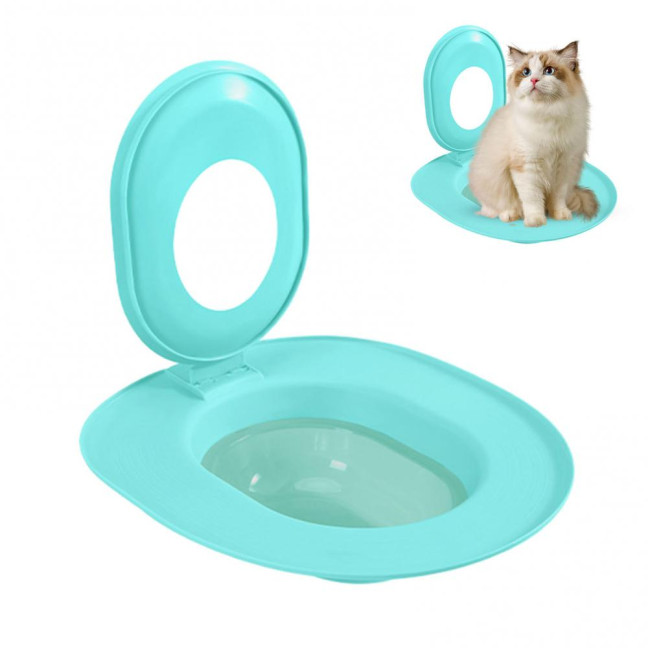 Cat Toilet Trainer Kit Universal Urinal Seat Potty Cat Toilet Training System Reusable Cat Toilet Training Seat Tool for Pet Cleaning Cat Toilet Trainer Kit Universal Urinal Seat Potty Cat Toilet Training System Reusable Cat Toilet Training Seat Tool for Pet Cleaning
