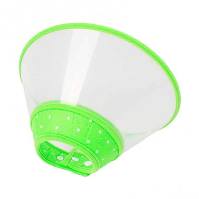 Cat Cone Collar Adjustable Recovery Pet Cone E-Collar Wound Healing Anti-licking Protective Collar Neck Cover for Cats Kittens Rabbits