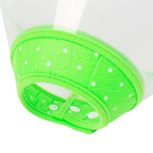 Cat Cone Collar Adjustable Recovery Pet Cone E-Collar Wound Healing Anti-licking Protective Collar Neck Cover for Cats Kittens Rabbits