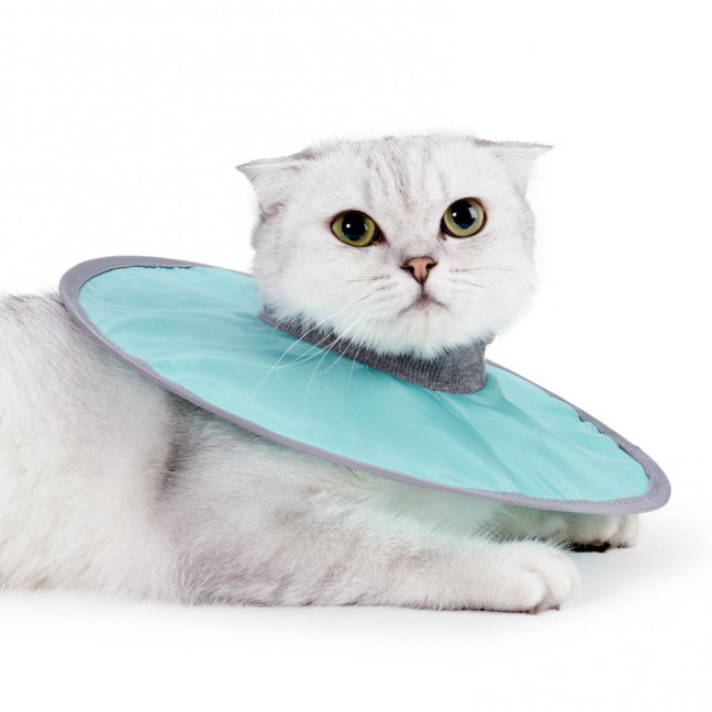 Soft Cat Cone Collar Adjustable Recovery Cone for Small Large Cats After Surgery to Stop Licking And Scratch Waterproof Protective E Collar for Wound Care Soft Cat Cone Collar Adjustable Recovery Cone for Small Large Cats After Surgery to Stop Licking And Scratch Waterproof Protective E Collar for Wound Care