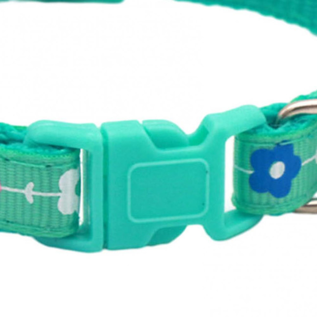 2 Pcs Pet Collar with Bell Floral Design Cat Collar with Buckle Adjustable Puppy Collar for Tiny Boys Girls Kitten Dogs Small Animals 2 Pcs Pet Collar with Bell Floral Design Cat Collar with Buckle Adjustable Puppy Collar for Tiny Boys Girls Kitten Dogs Small Animals