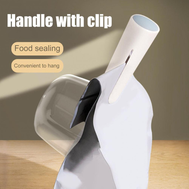 Dog Food Scoop with Accurate Measurement Dual-Function Cat Food Scoop 1 Cup Capacity Pet Food Measuring Scoop for Pet Feeding 