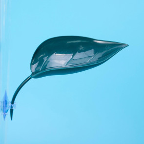 3 Pcs Turtle Basking Platform Leaf Shape Bearded Dragon Basking Platform with Suction Cups Tree Frog Tank Accessories for Leopard Gecko Tank Decor 