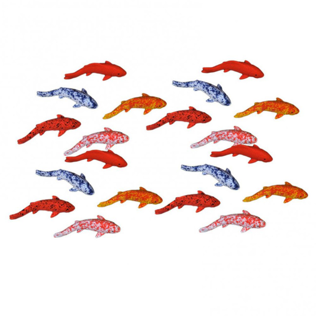 Fake Fish Resin Goldfish Figurine Artificial Floating Lucky Fish Statue for Aquarium Fish Tank Pond Fairy Garden Supplies