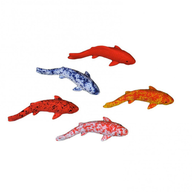 Fake Fish Resin Goldfish Figurine Artificial Floating Lucky Fish Statue for Aquarium Fish Tank Pond Fairy Garden Supplies