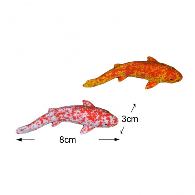 Fake Fish Resin Goldfish Figurine Artificial Floating Lucky Fish Statue for Aquarium Fish Tank Pond Fairy Garden Supplies