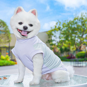 Sun Protection Dog Shirt Breathable Quick-Drying Ice Silk Dog Cooling T-shirts Summer Pet Sleeveless Clothes for Small Medium Dogs