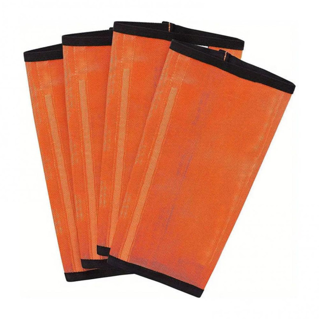 4 Pcs Horse Fly Boots Breathable Mesh Horse Leggings Equine Supplies for Reducing Stomping Hoof Damage Leg Fatigue