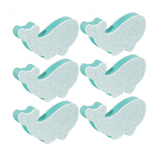 Aquarium Cleaning Sponge for Glass Walls Whale Shape Aquarium Scrubber Fish Tank Scraper Pad Cleaning Tool for Turtle Betta Tanks