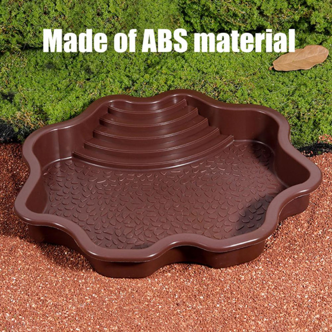 Reptile Bathing Pool Large Tortoise Feeding Dish Water Bowl with Ramp Aquarium Ornament for Lizard Gecko Snake Turtle Bearded Dragon Reptile Bathing Pool Large Tortoise Feeding Dish Water Bowl with Ramp Aquarium Ornament for Lizard Gecko Snake Turtle Bearded Dragon