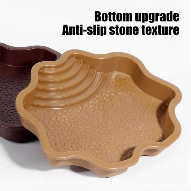 Reptile Bathing Pool Large Tortoise Feeding Dish Water Bowl with Ramp Aquarium Ornament for Lizard Gecko Snake Turtle Bearded Dragon Reptile Bathing Pool Large Tortoise Feeding Dish Water Bowl with Ramp Aquarium Ornament for Lizard Gecko Snake Turtle Bearded Dragon
