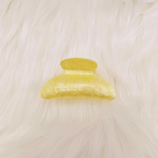 Women Hair Clip Candy Color Geometric Shape Hair Claw Large Size Back Head Hair Clamp Hair Accessories