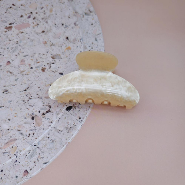 Women Hair Clip Candy Color Geometric Shape Hair Claw Large Size Back Head Hair Clamp Hair Accessories