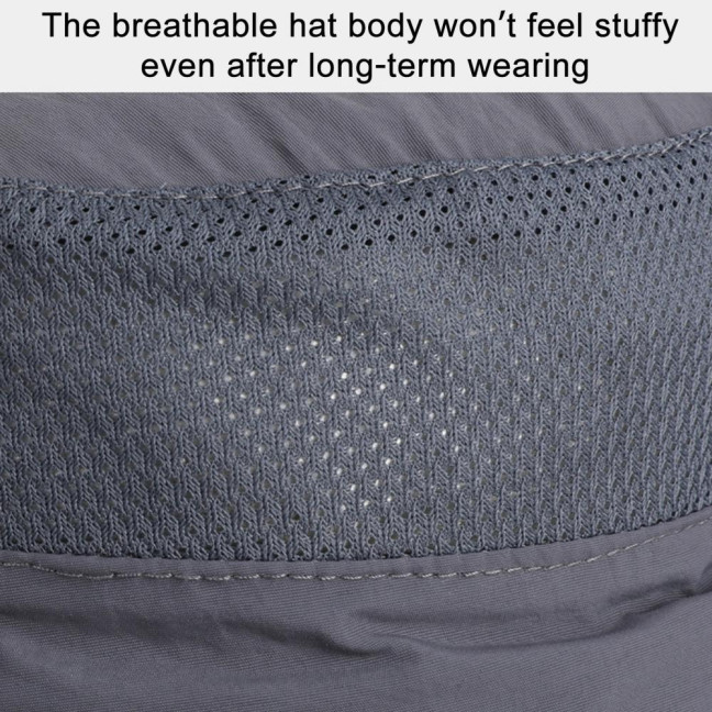 Fan Hat Wide-Brimmed Outdoor Hat with Dual-Power Solar Fan Design 3 Gear Adjustable Speed Hiking Cycling Fishing Hat