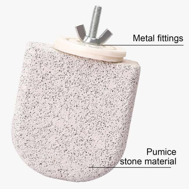 4 Pcs Birds Beak Grinding Stone Parrot Calcium Perch Chewing Toy Birds Foot Claws Trimmer Platform for Small Medium Birds Parakeet Lovebird Cockatiel Conure