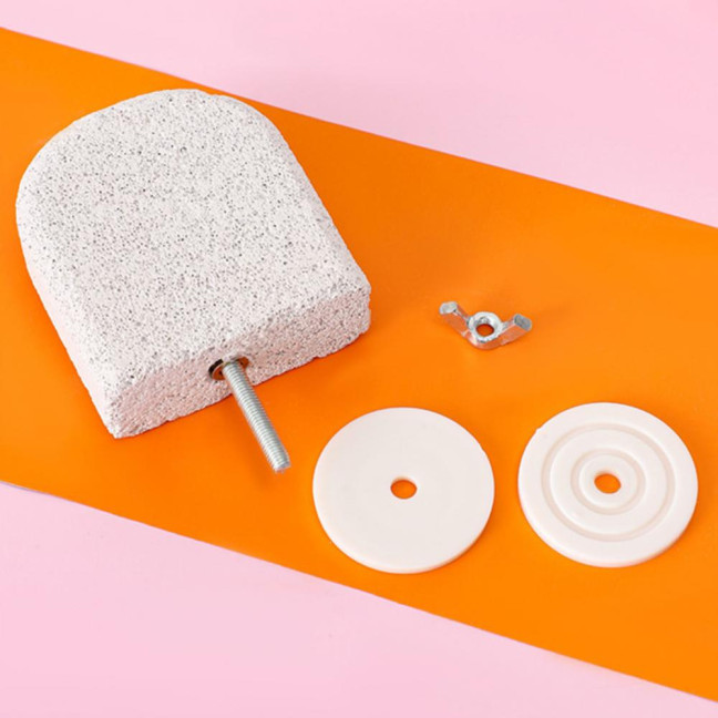 4 Pcs Birds Beak Grinding Stone Parrot Calcium Perch Chewing Toy Birds Foot Claws Trimmer Platform for Small Medium Birds Parakeet Lovebird Cockatiel Conure